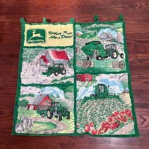 John Deere Lap Quilt/ Baby Quilt A1